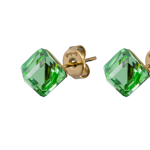 Пусеты Fiore Luna  Peridot, SWE2127/2 PE G фото 3